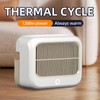 Indoor Ceramic Heater - Fast Heating Desk Adjustable Small Heater