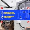 Holikme 2 Pieces Dryer Vent Cleaner Kit, Dryer Lint Vacuum