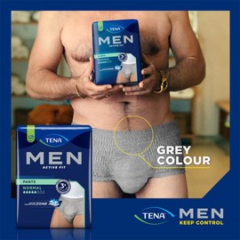 TENA Tena - Tena Men Active Fit Normal (Small/Medium) Pants - 12 Pieces