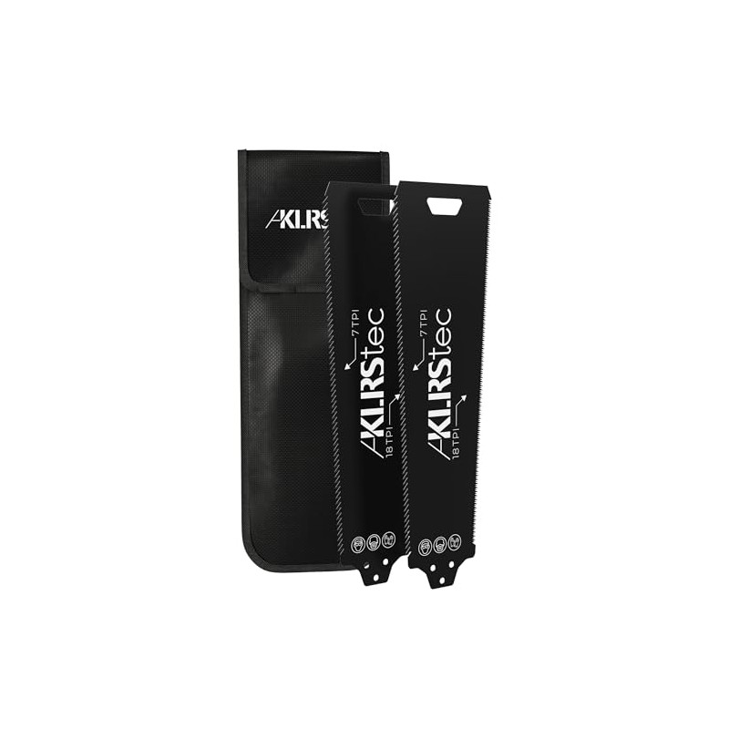 Set of 2 replacement saw blades, suitable for the KLRStec