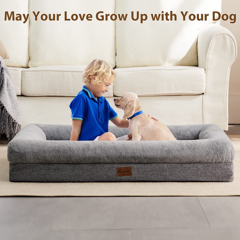 BFPETHOME XL Extra Orthopedic Dog Bed for Large Dogs –