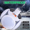 POCKETMAN Footable Solar Light, Fordable Camping Lamp for Outdoor Use,