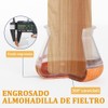 Ansible 16 Protectores para Patas de Sillas, Antideslizantes para Muebles