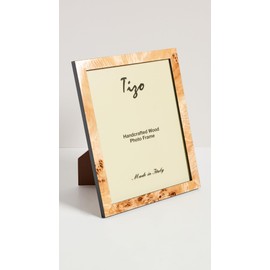 Tizo Design Women's 8x10 Wood Frame, Natural Burl, Tan, One Size