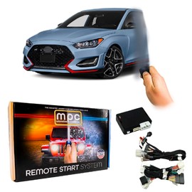 MPC Remote Start Kit Compatible with Veloster 2019-2022 || Plug and Play || Push to Start Only || Push Lock 3X to Start || USA Tech Support