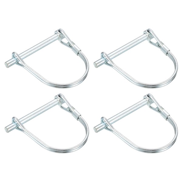 uxcell 4Pcs 3/16" Dia Trailer Coupler Pin, 2" Long Coupler