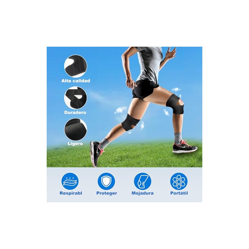 2 Piezas Rodillera Ortopédica,Rodilleras Deportiva de compresion (Medium)