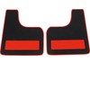 2Pcs Car Mud Guard Black Sport Style Universal Flashing Guard