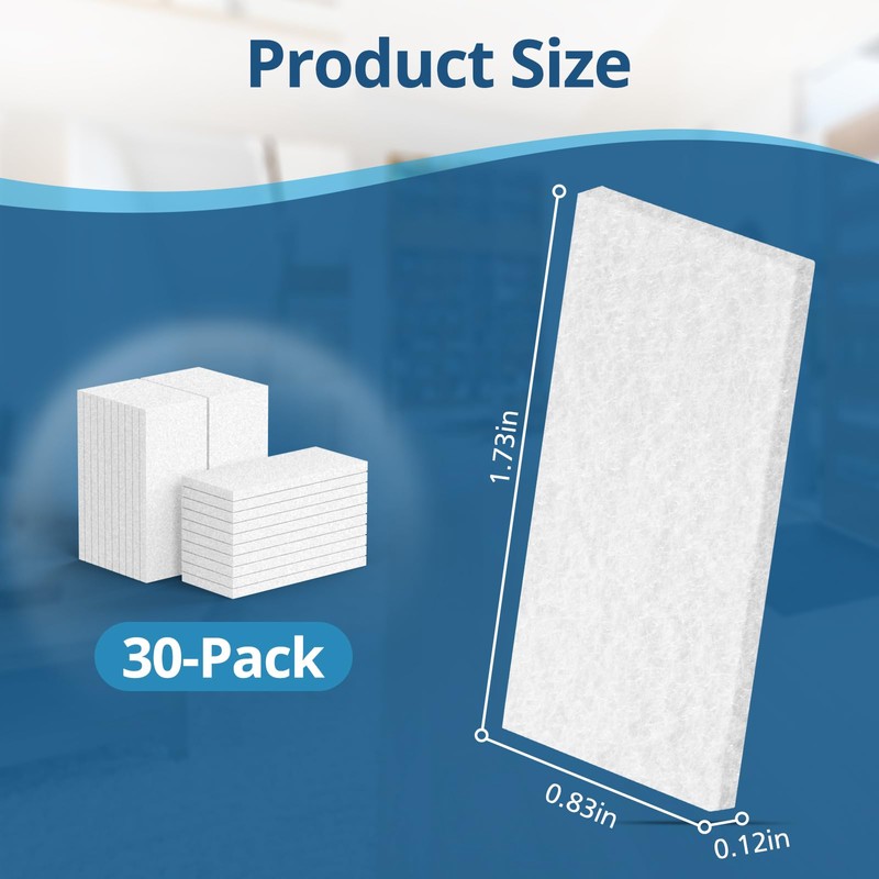 Beckacher Aroma Pads 30 Packs, Humidifier Replacement Filters Compatible with