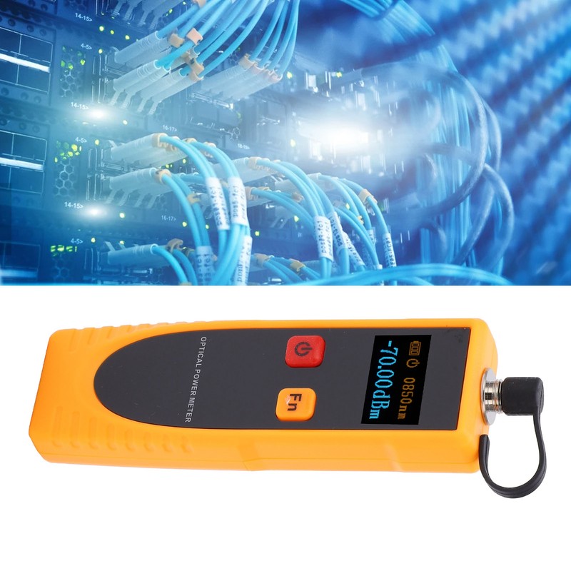 GM65 Optical Power Meter Red Light MultiWavelength Selection Optical Fiber