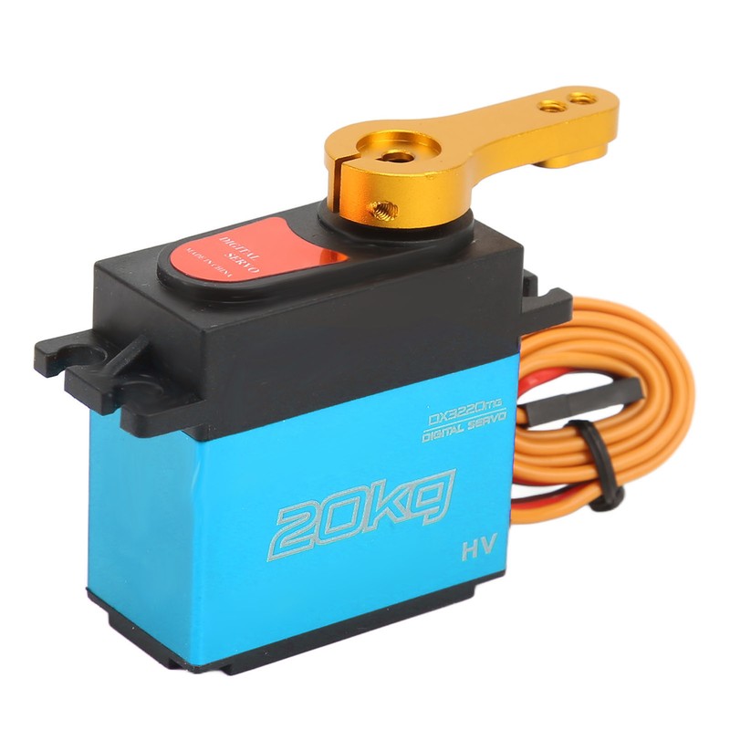 20KG RC Digital Servo 180 Degree Rotation High Speed Metal