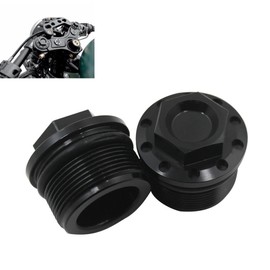 HDBUBALUS Motorcycle 39 mm Anodized Fork Tube Cap Bolt Fit for Harley Sportster Sportster 1200 883 XL 1987-2016
