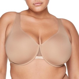 ThirdLove Classic Unlined Minimizer Bra, Full Coverage Support, Smoothing & Comfortable, Minimizes Bust, Bras for Women Taupe