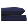 Tesso Juego De Sábanas Ultrasoft Microfibra King Size Marino