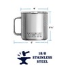 YETI Stainless Steel Rambler Drinking_Cup, Vacuum Insulated, with MagSlider Lid,