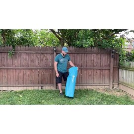 VILLEY Double Camping Chair Heavy Duty Padded Camp Couch Portable Folding Chairs