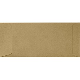 #10 Open End Envelopes (4 1/8 x 9 1/2) - Grocery Bag (50 Qty) | Perfect for Checks, Invoices, Letterhead, Letters, Statements | 7716-GB-50