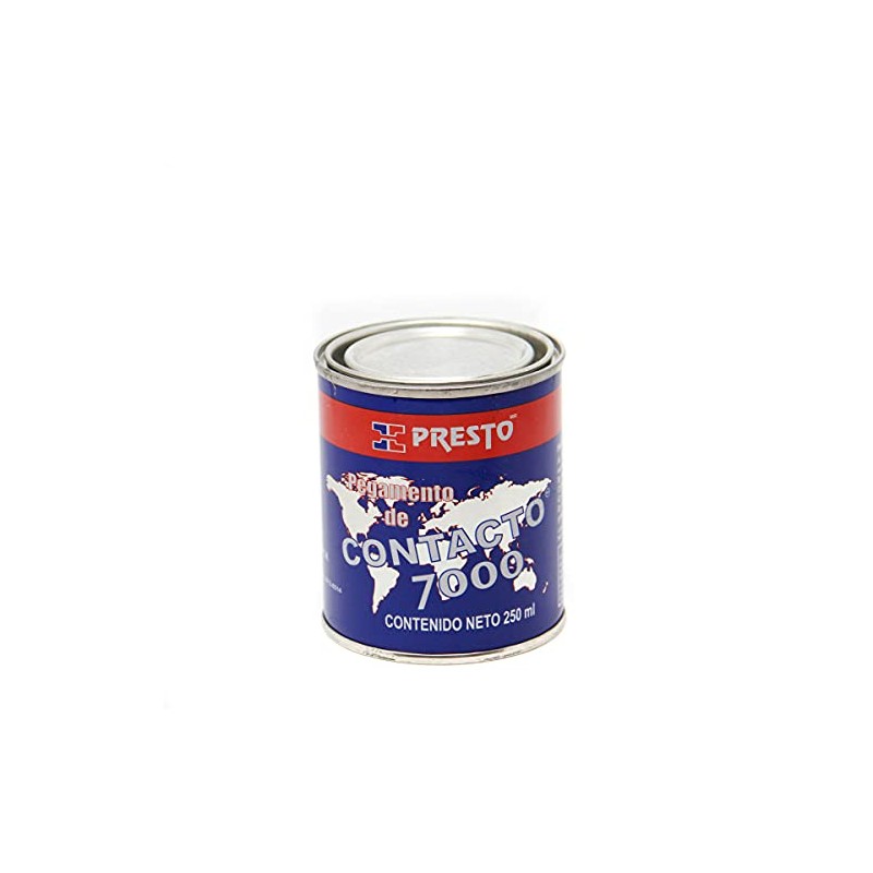Pegamento Contacto 7000 Presto Amarillo Uso General (250 ML)