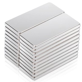 Pack of 55 Rectangular Magnets for Magnetic Board, 20 x 8 x 1.5 mm Magnets Strong for Fridge, Small Neodymium Magnets, Extra Strong, Magnets Strong Hold, Super Strong Rare Earth Magnets for
