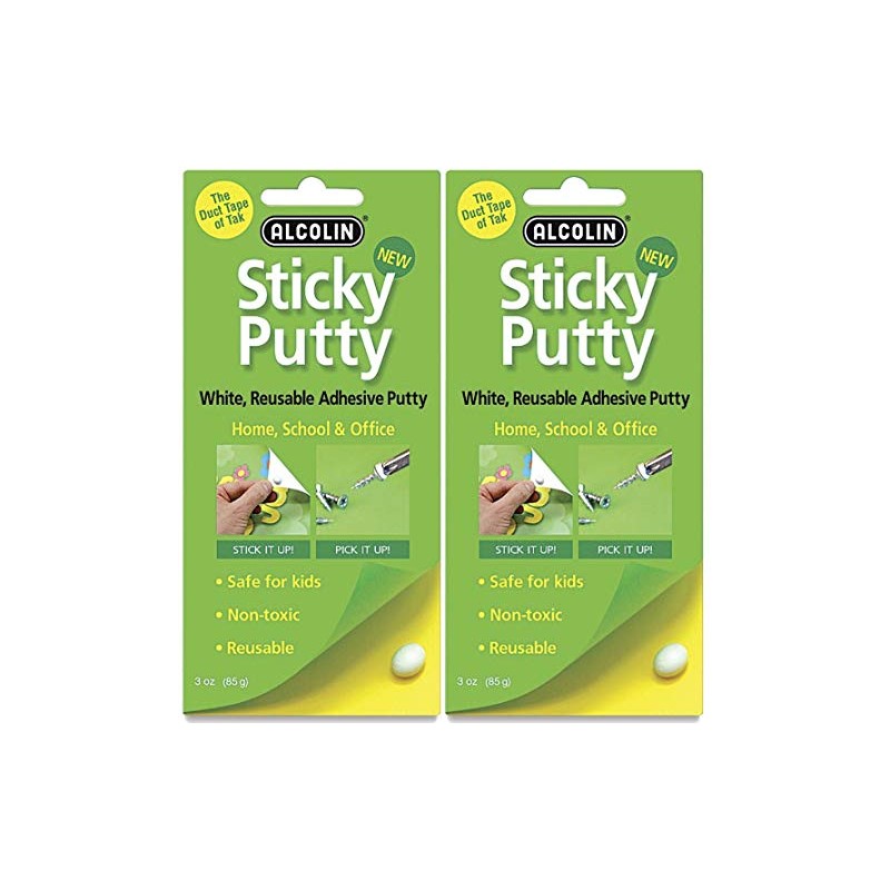 Sticky Putty- Reusable Home, School & Office Quality Adhesive Putty,