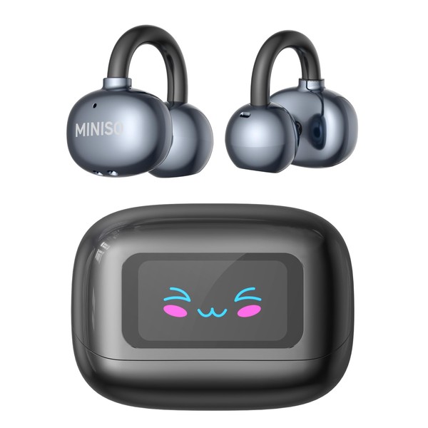MINISO AI Translation Earbuds Real Time with LCD Touchscreen, 3-in-1