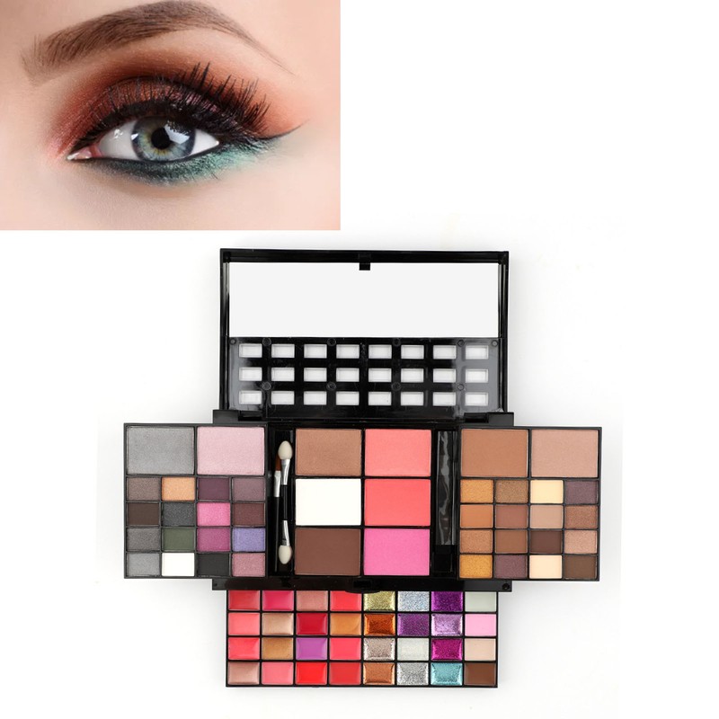 All In One Makeup Kit 74 Colors Eyeshadow Lip Gloss