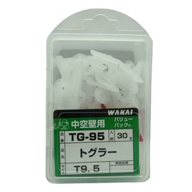 Wakai Hollow Wall Toggler T9.5, 30-Piece Set, TG-95