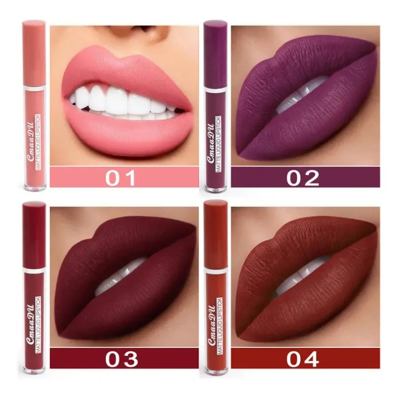 Juego De 10 Cajas De Pintalabios Y Brillos De Labios