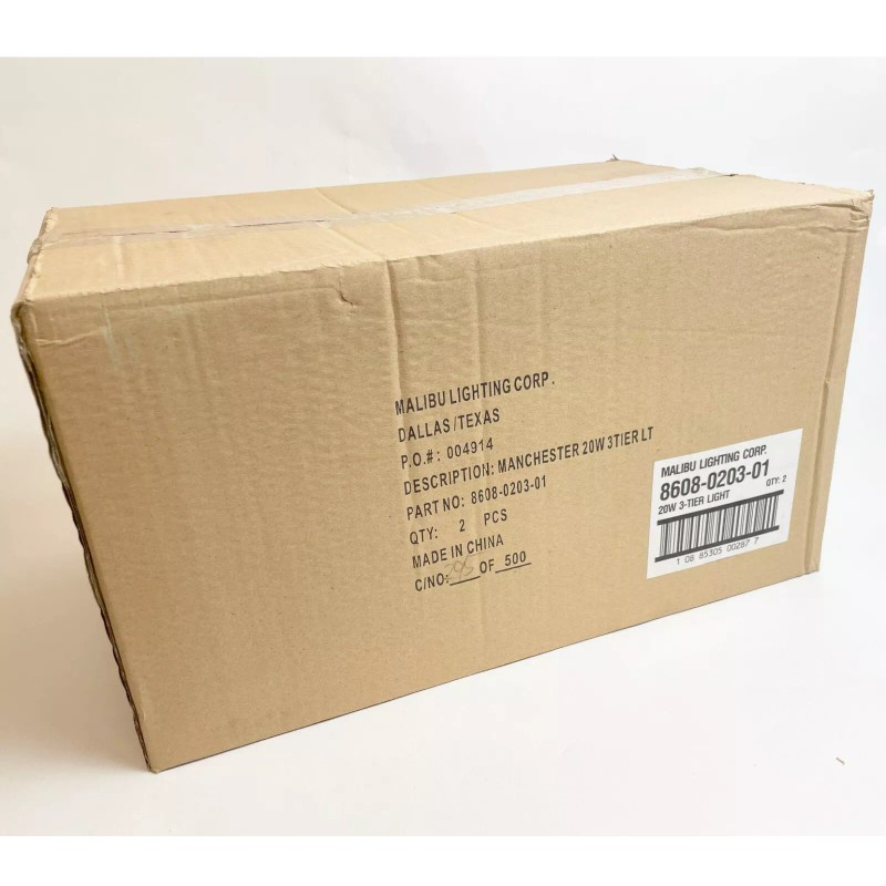 Malibu 2 PACK - Malibu Proscapes 20W 3-Tier Landscape Light