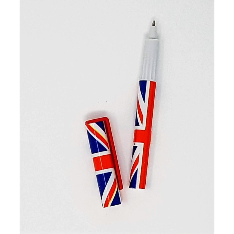 Union Jack Notebook and Matching Pen - Medium A6 Size/London