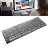 Keycap Set 132 Keys High Transparent PC CBSA Heigh Matte