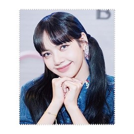 Generic K-Star Glasses Cleaner - LISA（Black Pink） (LISA 01)