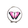 Mercia Golf Magnetic Hat Clip With Butterfly Ball Markers. (Pink)