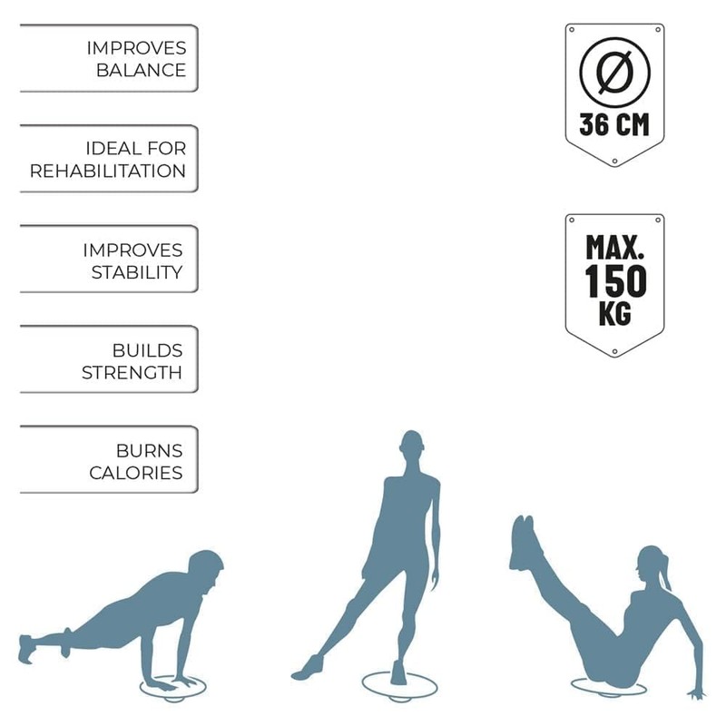 Umbro Balance Board - Wobble Board - 36 x 5.5