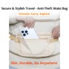 ToutSimple Money Belt for Travel men/women Travel Wallet Hidden Pouch