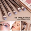 MAANGE 15 PCS Makeup Brushes Double-ended Makeup Brush Set Double
