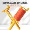 MERIANE Mason Line w/Reloadable Line Reel, 500FT Nylon String Line,