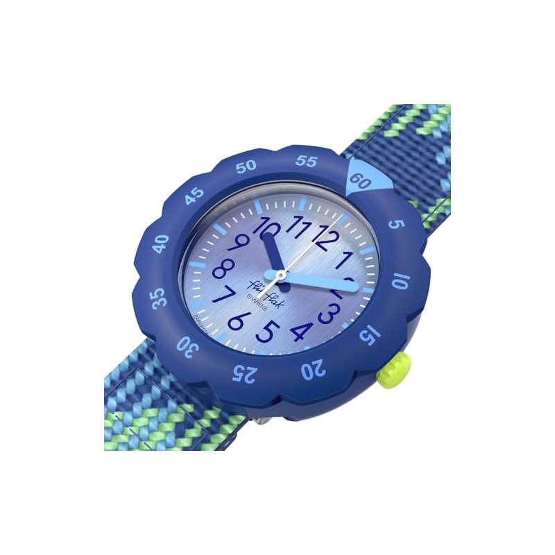 Flick Flak FPSP074 LOOP IN BLUE LOOP IN BLUE Wristwatch