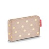 reisenthel Pocketcase Compact Pocket Organiser, Metallic Dots Coffee