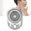 Electric Beard Clipper Men Mini Beard Trimmer Stainless Steel Digital