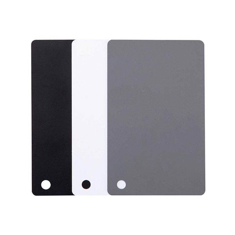 Kaavie GC-2 Pocket Size 3-in-1 White Balance and Grey Cards