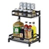 Molin Dollins Rack Organizador Estante Especiero Cocina 2 Niveles Acero