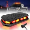 406D Rooftop Emergency Strobe Light Bar 102 LED Amber White