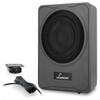 Pyle 8-Inch Low-Profile Amplified Subwoofer System - 600 Watt Compact