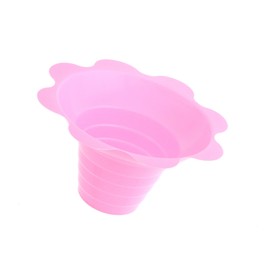 Hypothermias Small Shaved Ice Snow Cone Flower Cups (4 OZ), 250 Count Pink