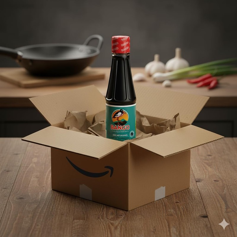 Bango Kecap Manis (Sweet Soy Sauce) Plastic Bottle (9.3 Fl