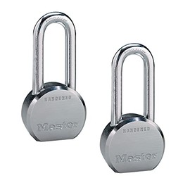 Master Lock - (2) High Security Pro Series Keyed Alike Padlocks 6230NKALH-2 w/BumpStop Technology