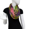 Gloop Women's Scarf Loop Scarf Fine Knit Loop with Ethnic