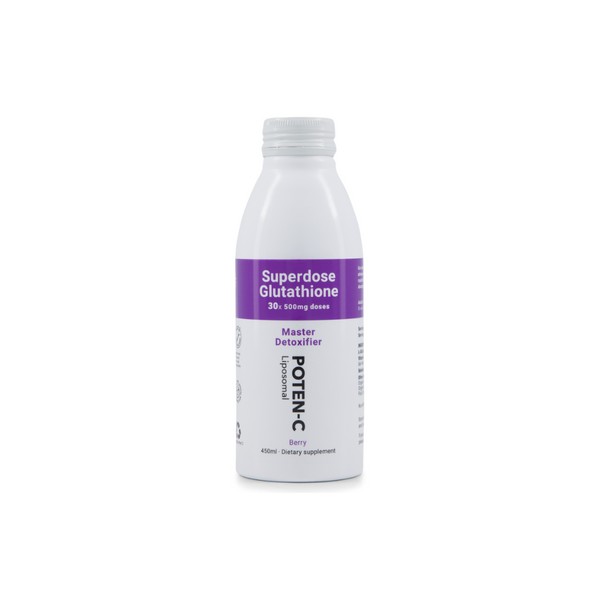 Poten-C Superdose Liposomal Glutathione 500mg - 450ml