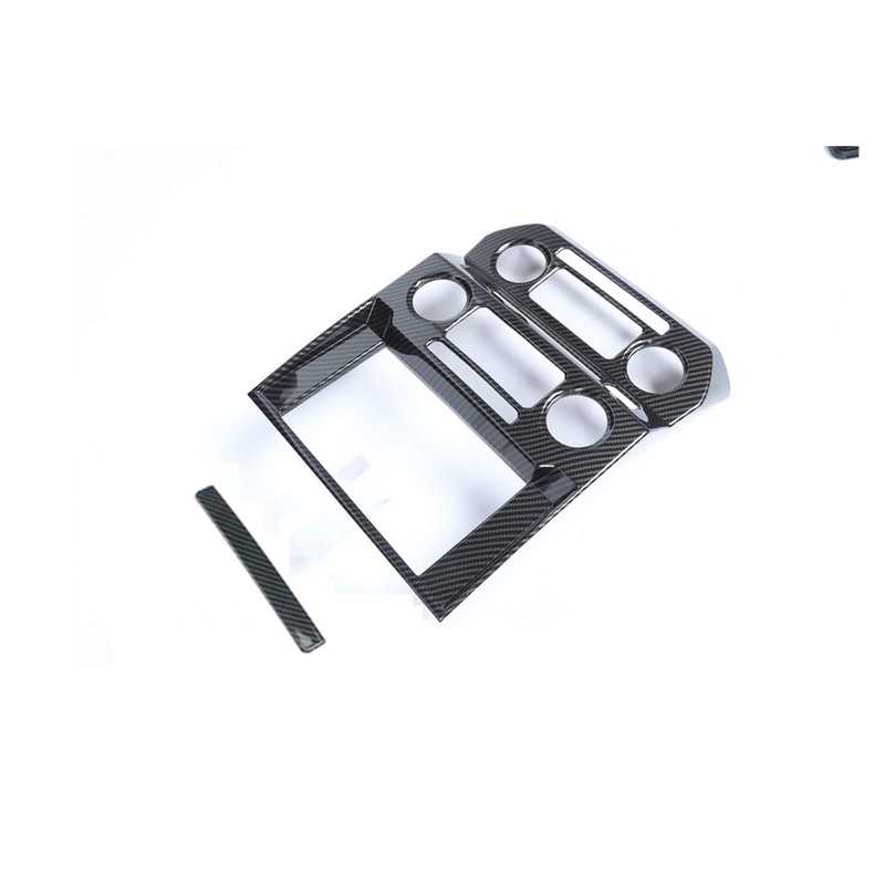 Keptrim for F150 ABS Carbon Fiber Center Console Trim for